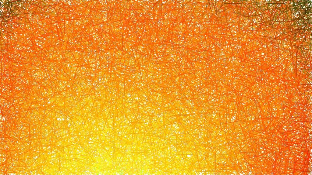 抽象的橙色线Mac壁纸