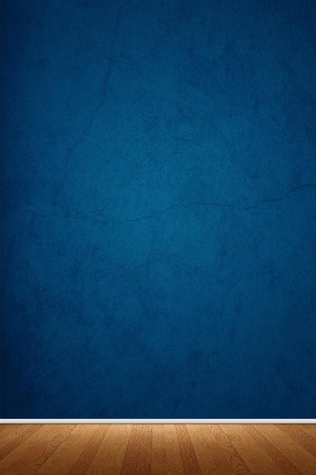 蓝墙iPhone壁纸