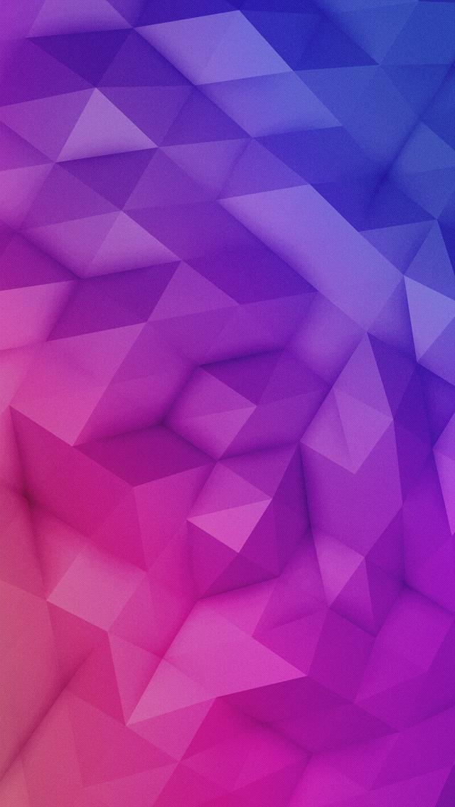 3D紫色三角形回报iPhone 5墙纸