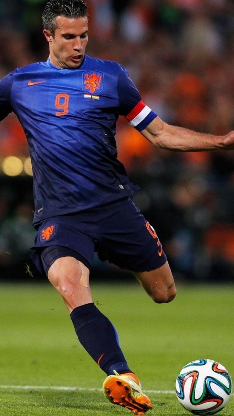 范佩西荷兰足球运动员iPhone 6壁纸