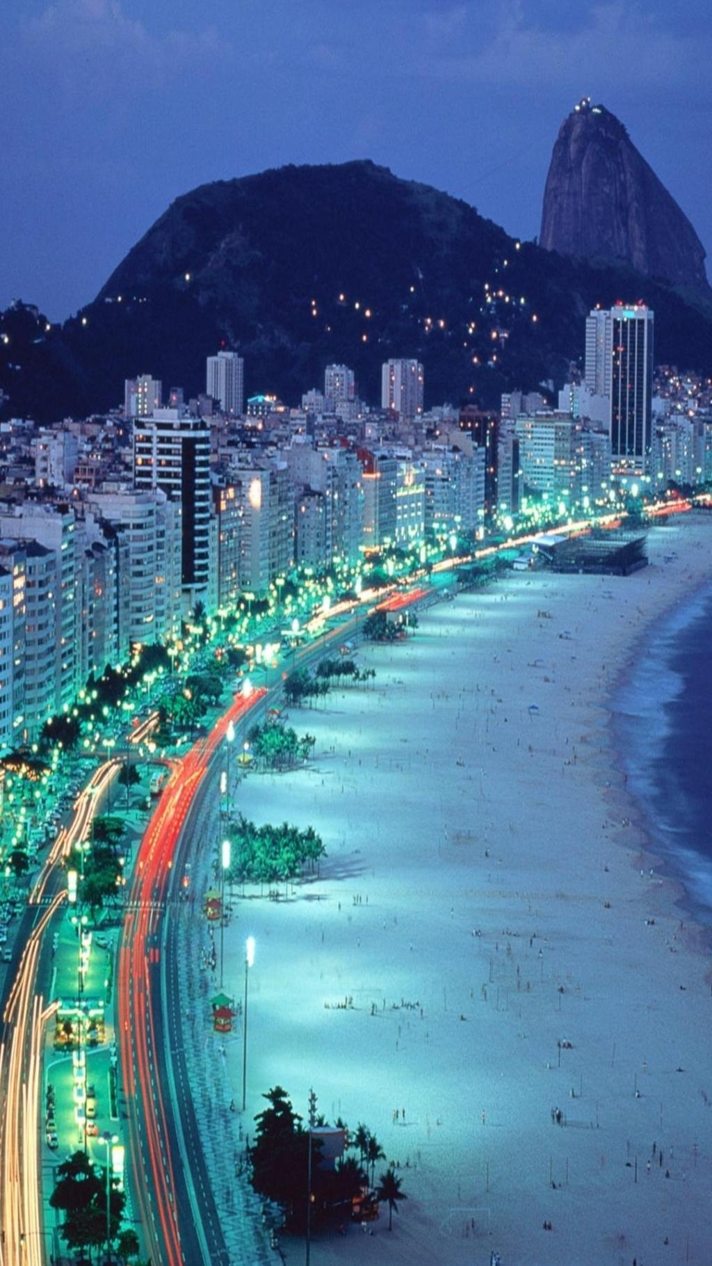 里约热内卢海滨巴西iPhone 6 Plus高清壁纸