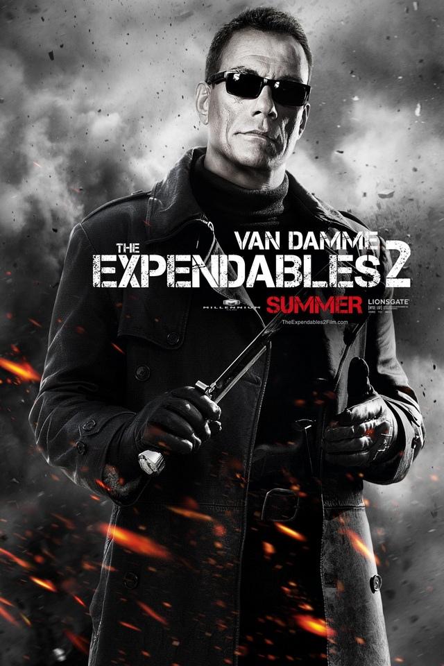 The Expendables 2 – Van Damme iPhone Wallpaper