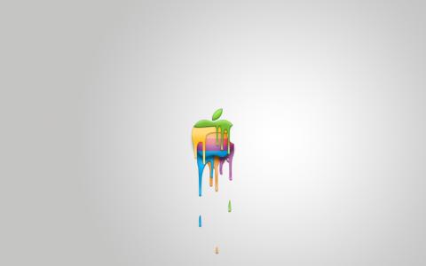 mac创意苹果图标壁纸