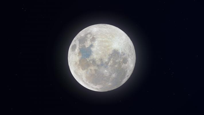 8k超级月亮图片